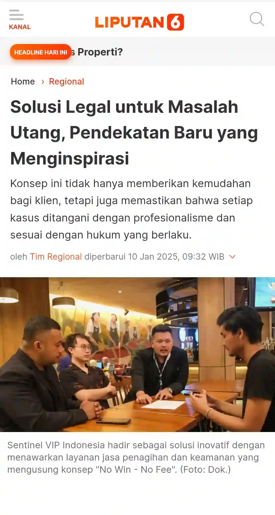 Sentinel VIP Indonesia