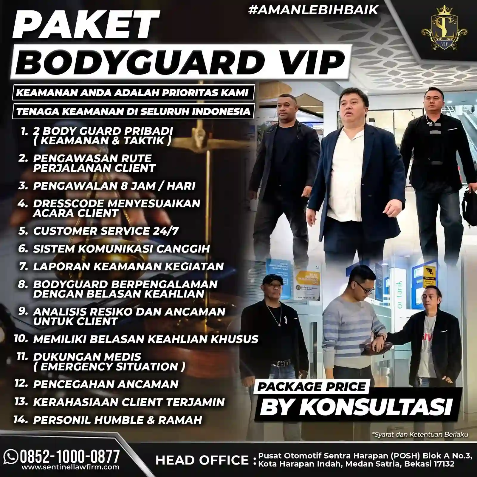 Paket Bodyguard VIP