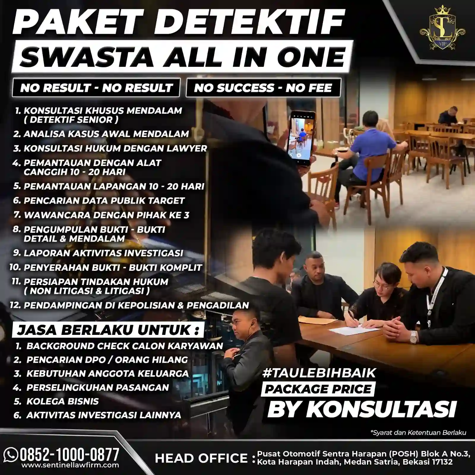 Paket Detektif Swasta All In One