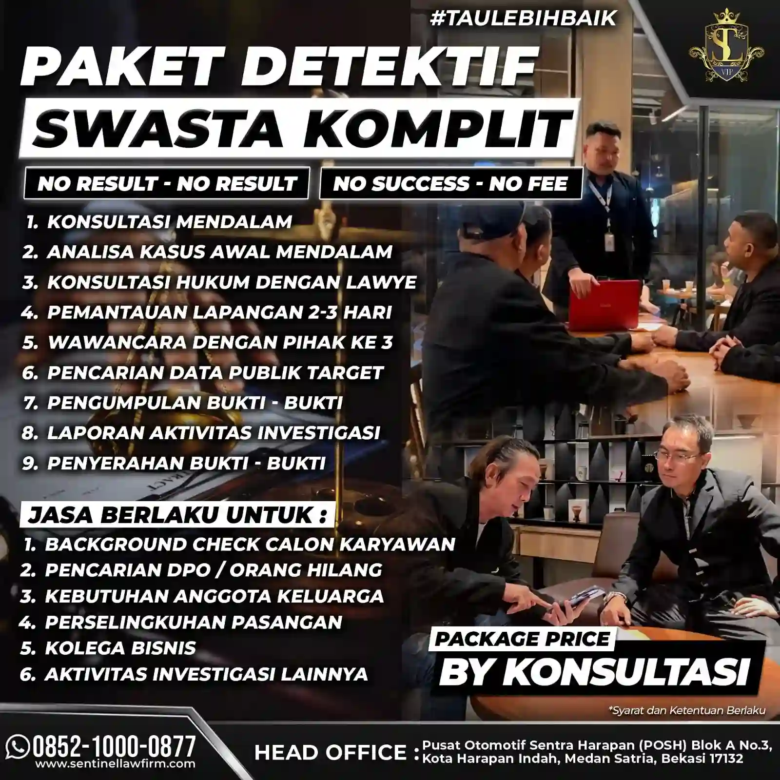 Paket Detektif Swasta Komplit